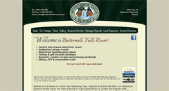 Desktop Screenshot of buttermilkfallsresort.com